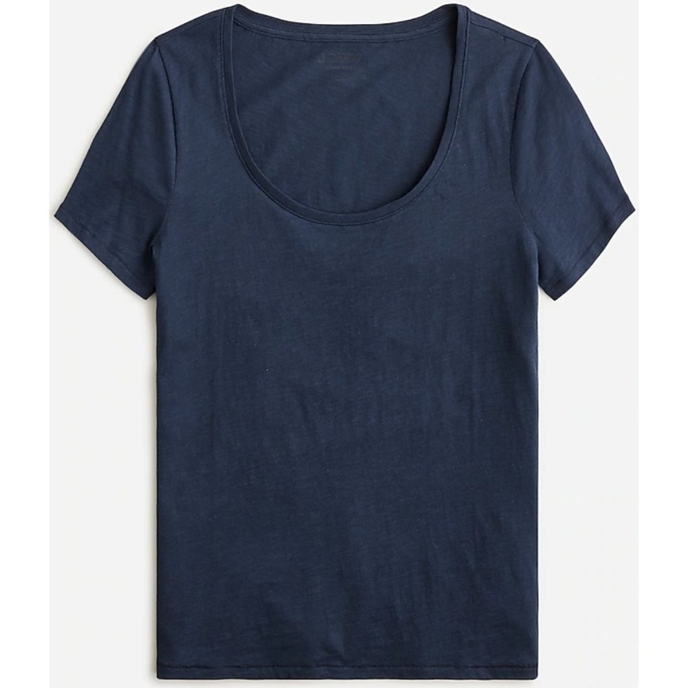 NWT J. Crew Vintage Cotton Scoopneck T-Shirt BP041